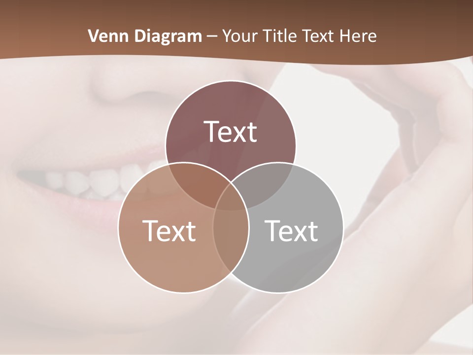 Chinese Attractive Makeup PowerPoint Template