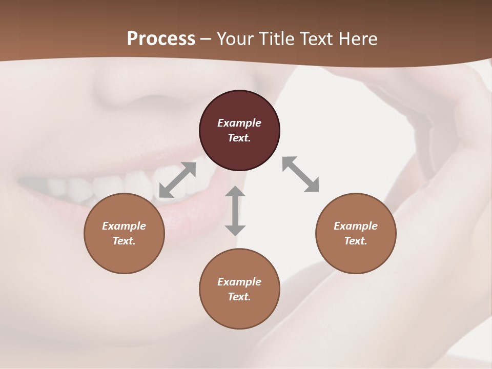 Chinese Attractive Makeup PowerPoint Template