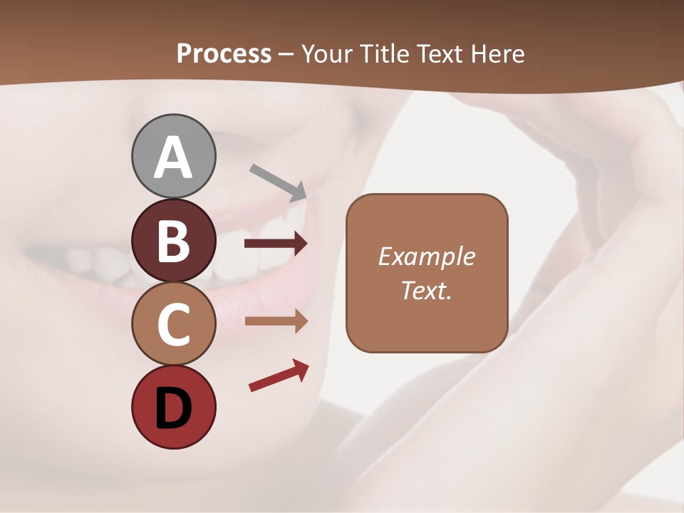 Chinese Attractive Makeup PowerPoint Template