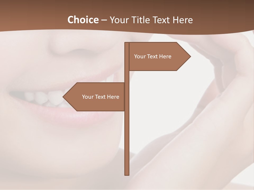 Chinese Attractive Makeup PowerPoint Template