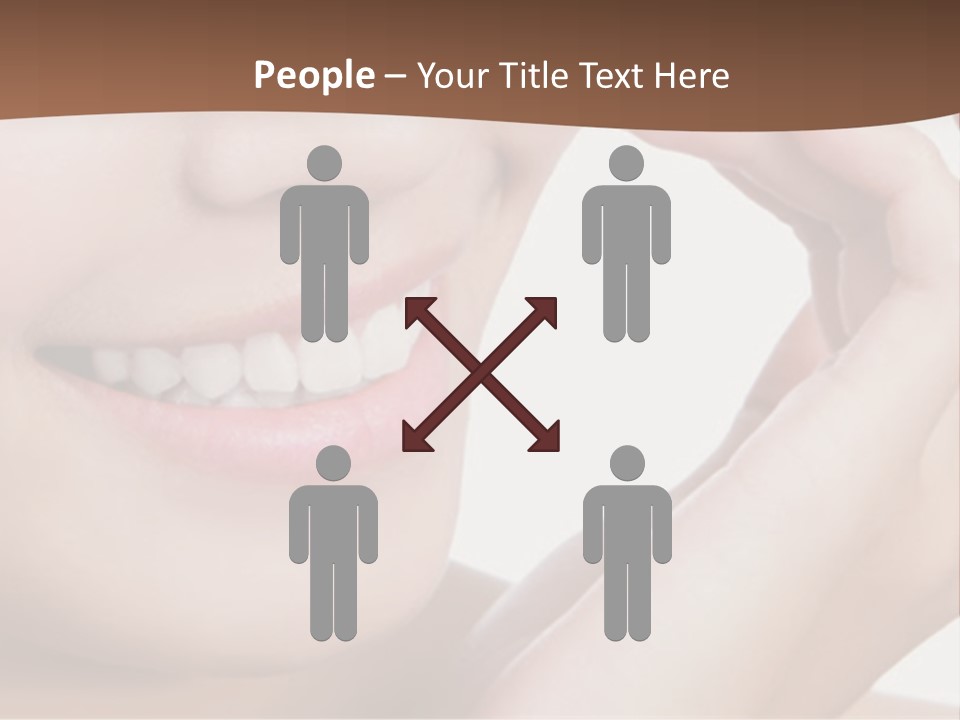 Chinese Attractive Makeup PowerPoint Template