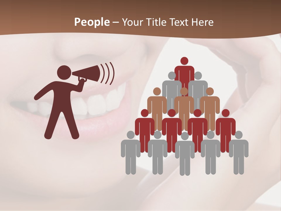 Chinese Attractive Makeup PowerPoint Template