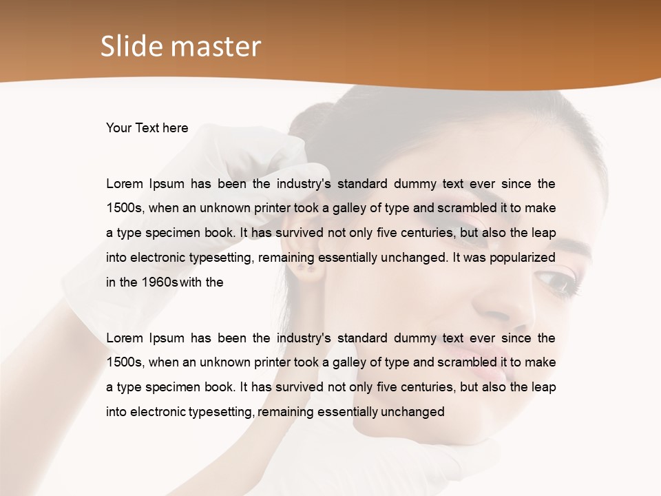 Young Surgery Operation PowerPoint Template