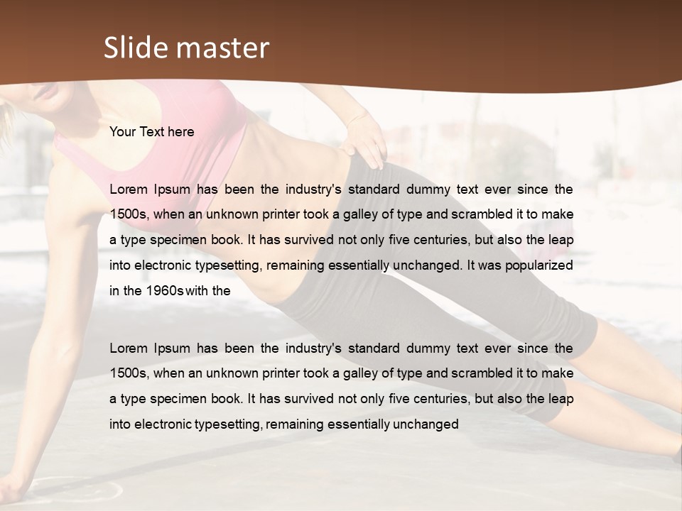 Cool Core Outdoor PowerPoint Template