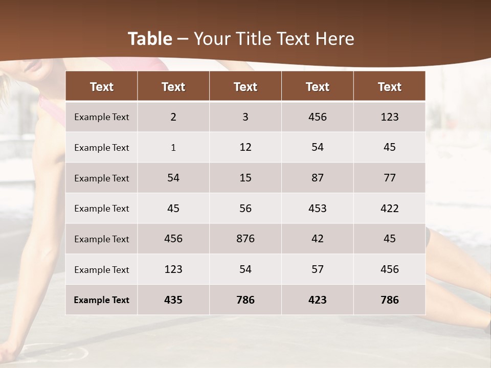 Cool Core Outdoor PowerPoint Template