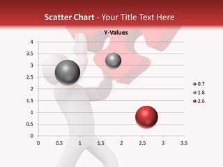 Leader White Metaphor PowerPoint Template