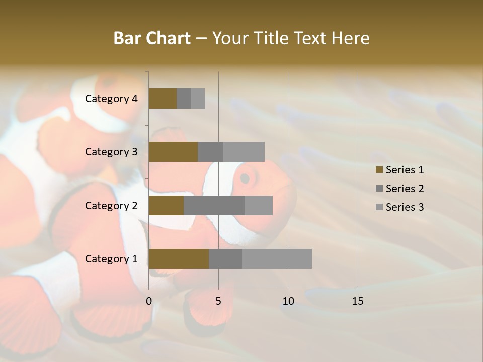 Fish Colorful Anemone Fish PowerPoint Template