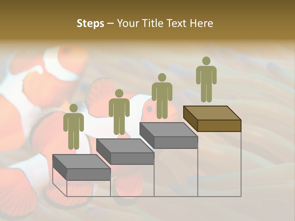 Fish Colorful Anemone Fish PowerPoint Template