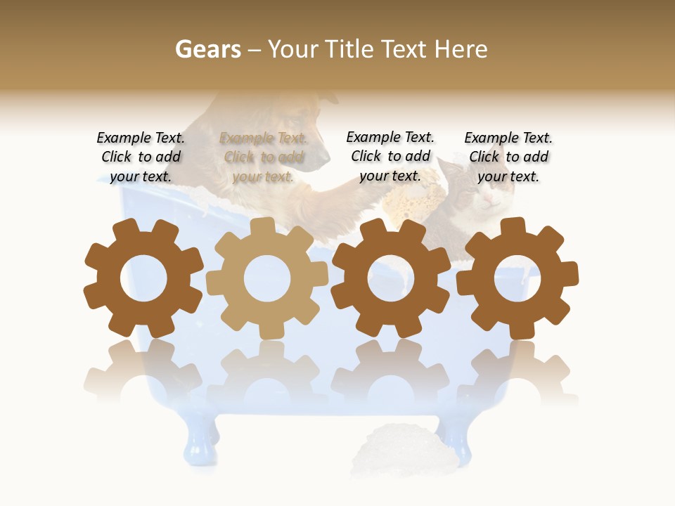 Two Friends Scrub PowerPoint Template