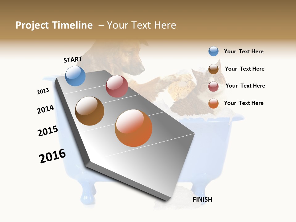 Two Friends Scrub PowerPoint Template