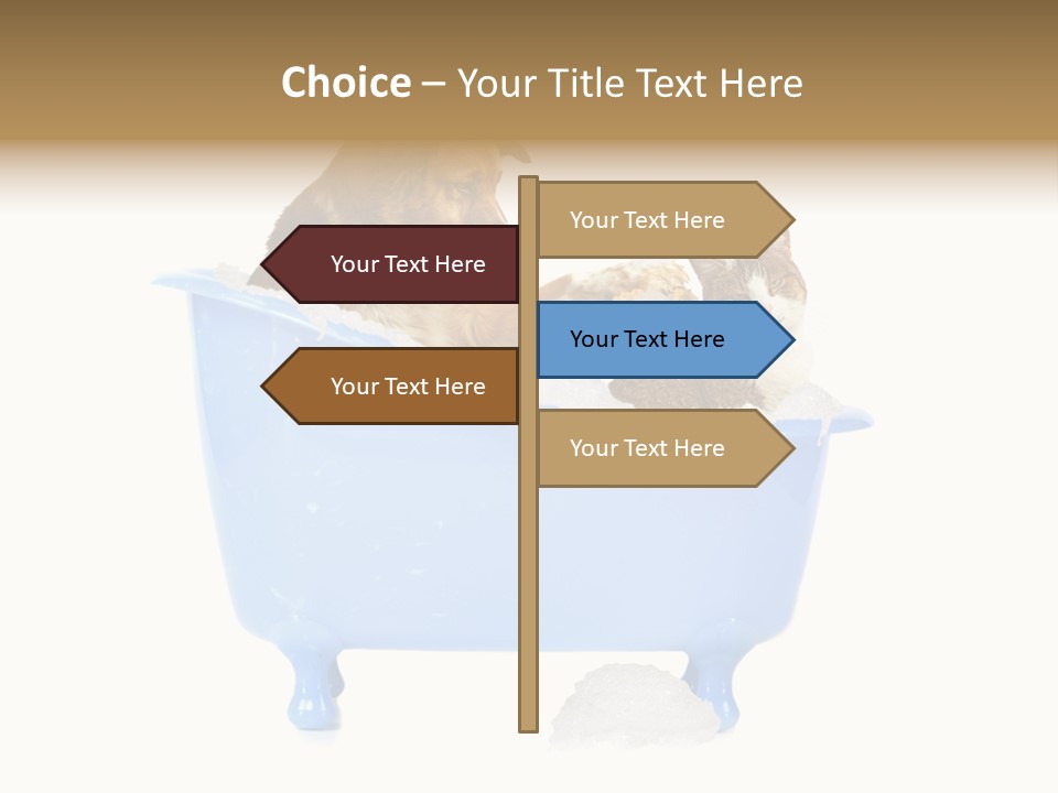 Two Friends Scrub PowerPoint Template