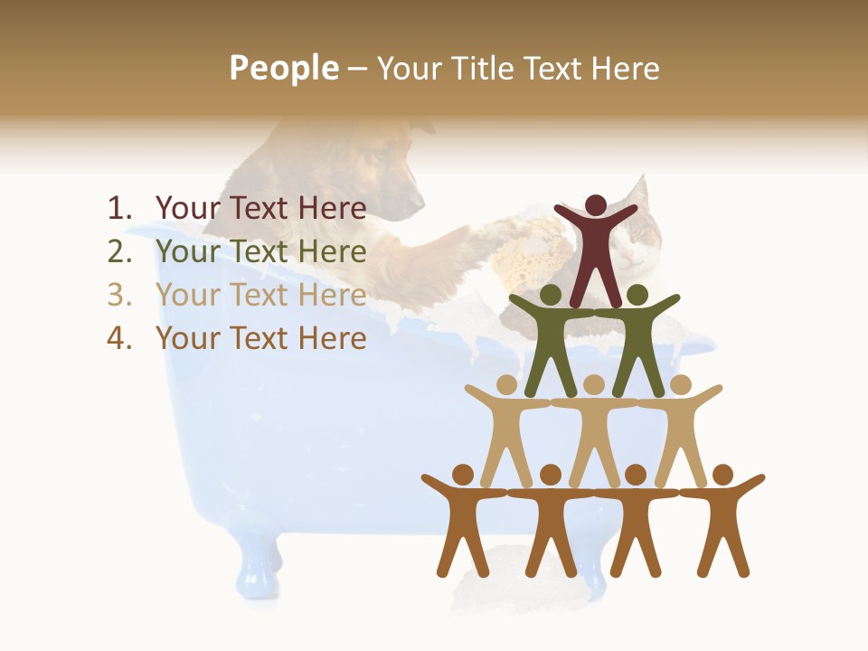 Two Friends Scrub PowerPoint Template