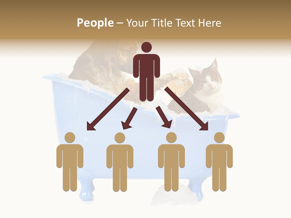 Two Friends Scrub PowerPoint Template