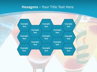 Refreshment Pineapple Fruit PowerPoint Template