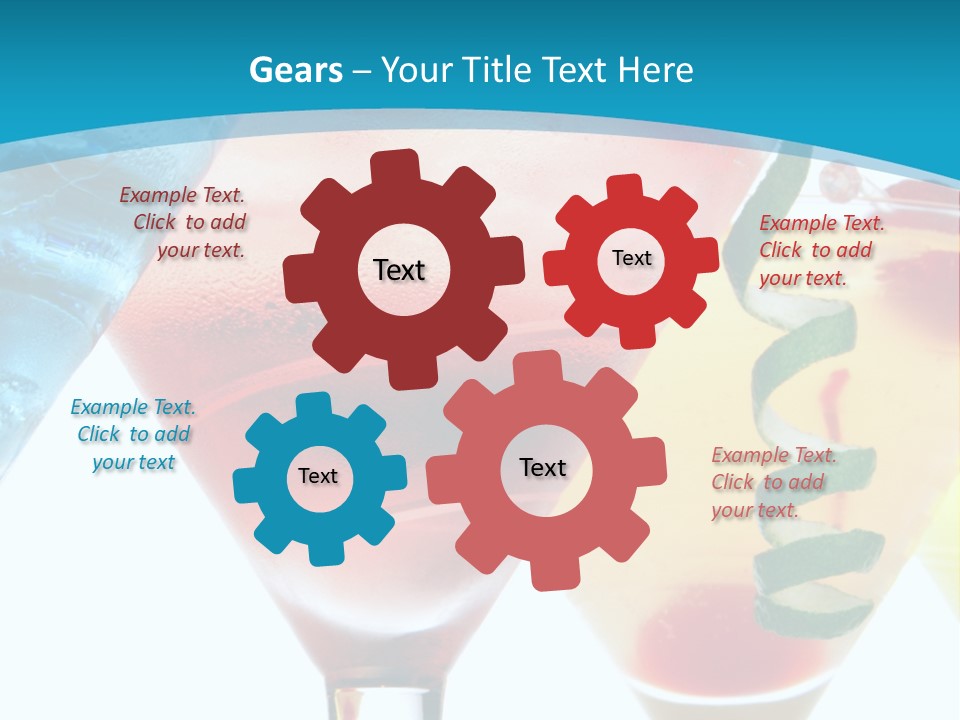 Refreshment Pineapple Fruit PowerPoint Template