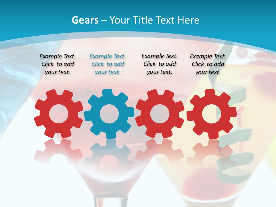 Refreshment Pineapple Fruit PowerPoint Template