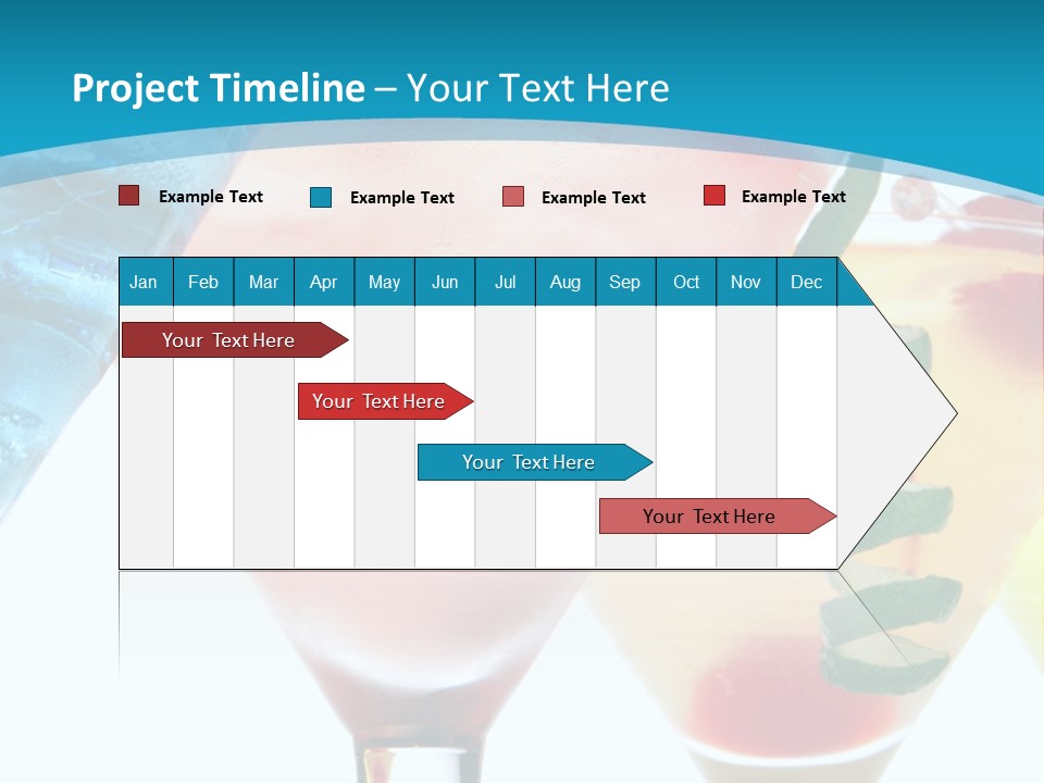Refreshment Pineapple Fruit PowerPoint Template