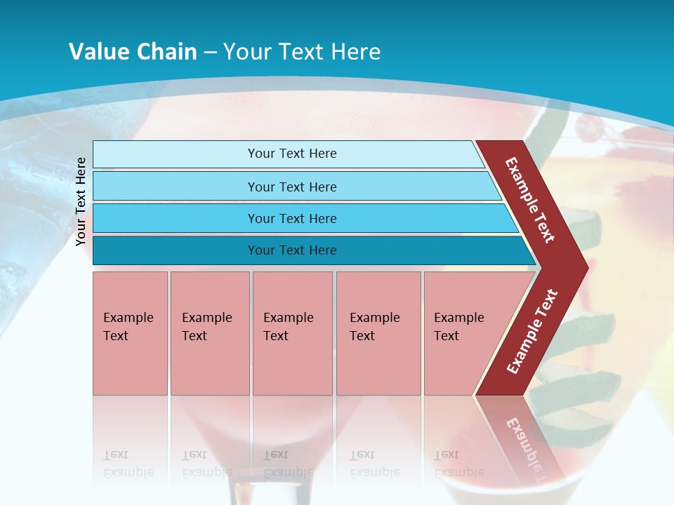 Refreshment Pineapple Fruit PowerPoint Template