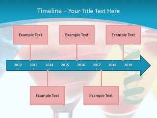 Refreshment Pineapple Fruit PowerPoint Template