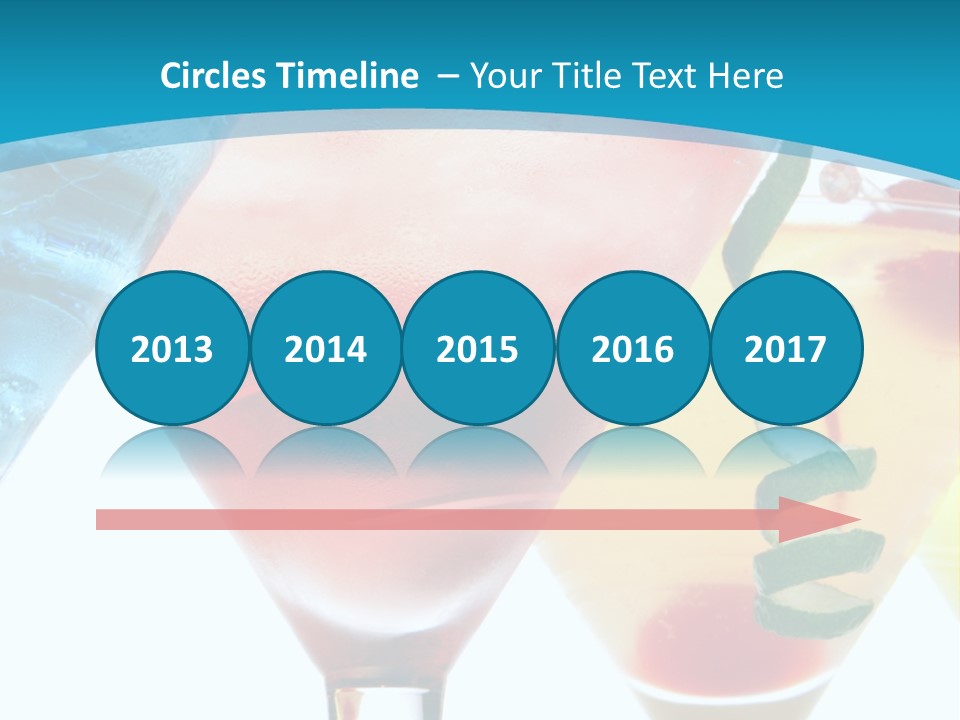 Refreshment Pineapple Fruit PowerPoint Template