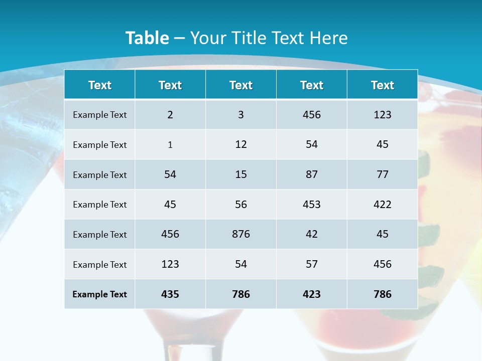 Refreshment Pineapple Fruit PowerPoint Template