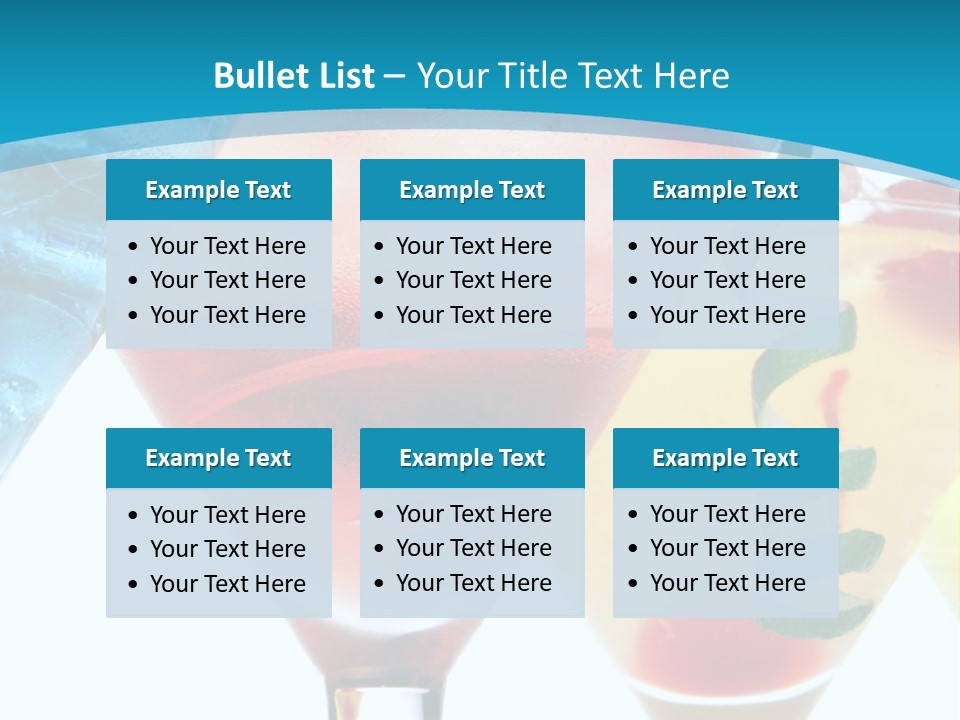 Refreshment Pineapple Fruit PowerPoint Template