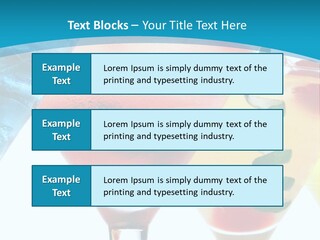 Refreshment Pineapple Fruit PowerPoint Template