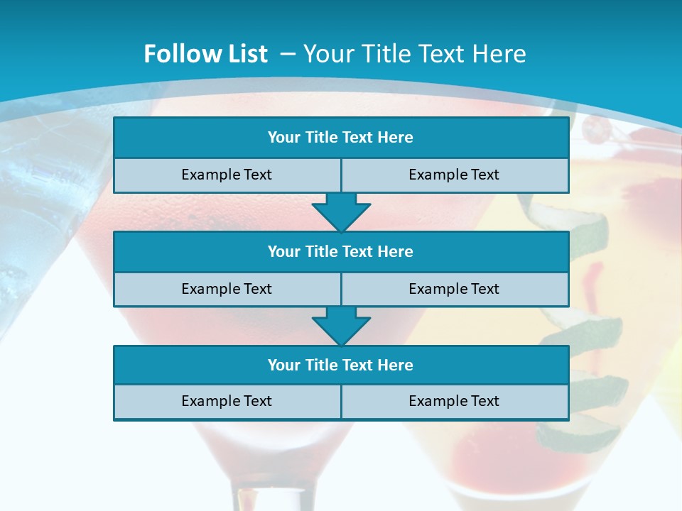 Refreshment Pineapple Fruit PowerPoint Template