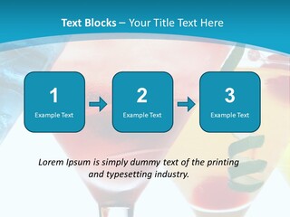 Refreshment Pineapple Fruit PowerPoint Template