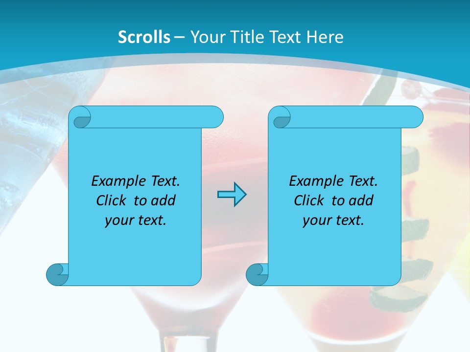 Refreshment Pineapple Fruit PowerPoint Template
