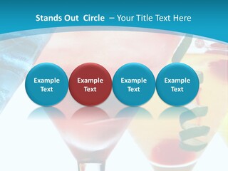 Refreshment Pineapple Fruit PowerPoint Template