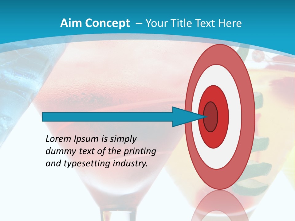 Refreshment Pineapple Fruit PowerPoint Template