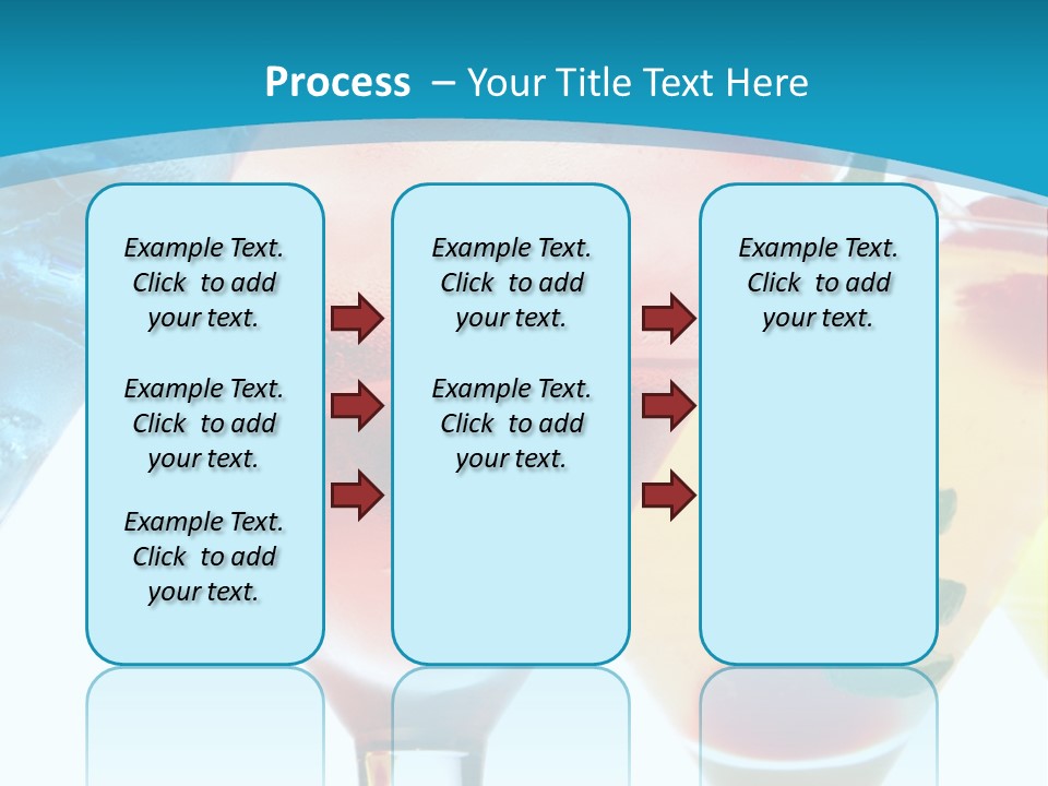 Refreshment Pineapple Fruit PowerPoint Template