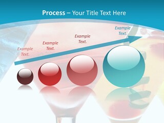 Refreshment Pineapple Fruit PowerPoint Template