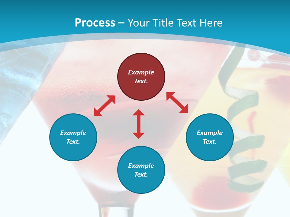 Refreshment Pineapple Fruit PowerPoint Template