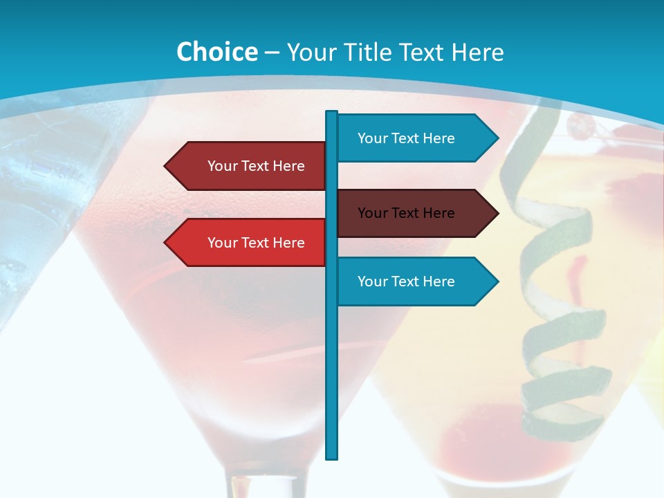 Refreshment Pineapple Fruit PowerPoint Template