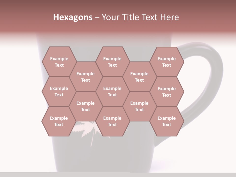 Cigarette Mug Cup PowerPoint Template