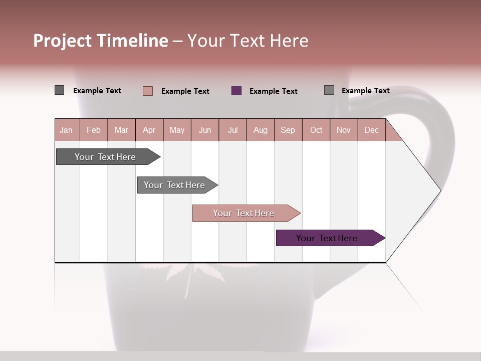 Cigarette Mug Cup PowerPoint Template