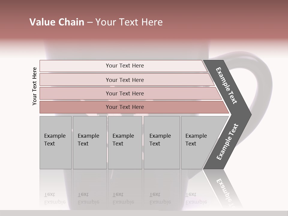Cigarette Mug Cup PowerPoint Template