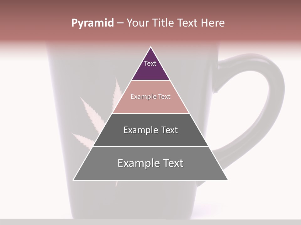 Cigarette Mug Cup PowerPoint Template