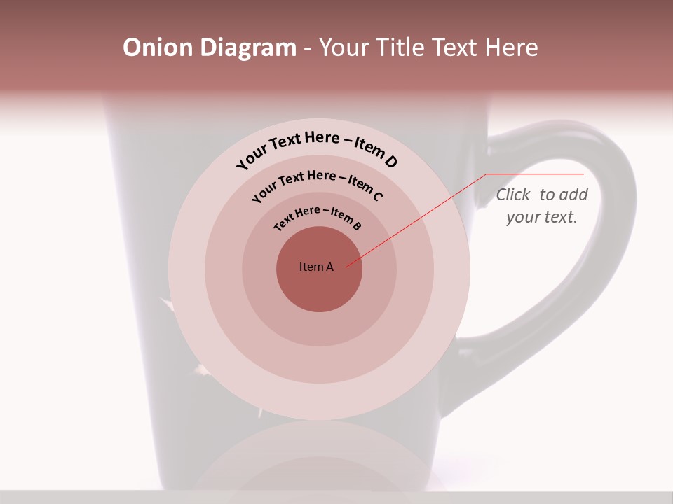 Cigarette Mug Cup PowerPoint Template