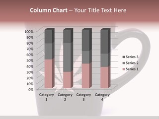 Cigarette Mug Cup PowerPoint Template