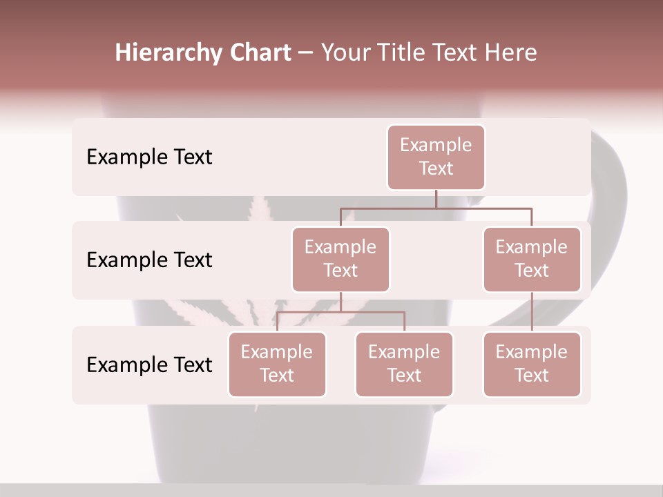 Cigarette Mug Cup PowerPoint Template