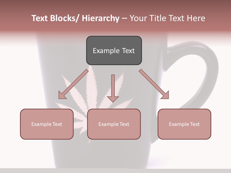 Cigarette Mug Cup PowerPoint Template