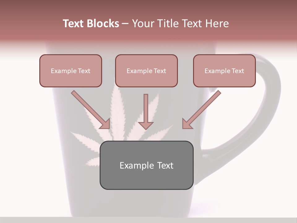 Cigarette Mug Cup PowerPoint Template