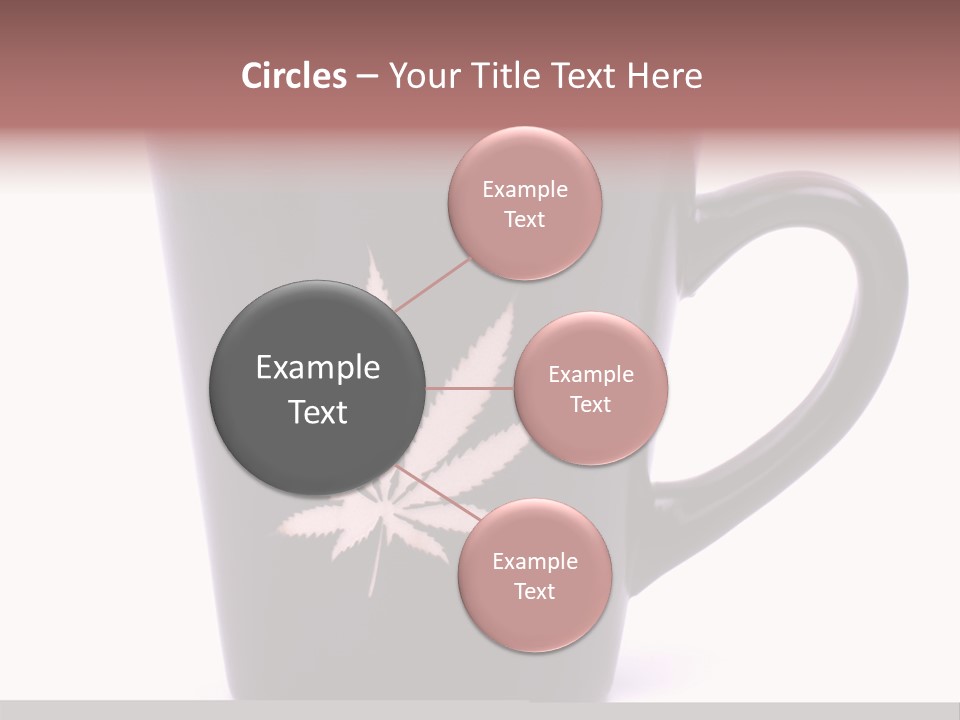 Cigarette Mug Cup PowerPoint Template