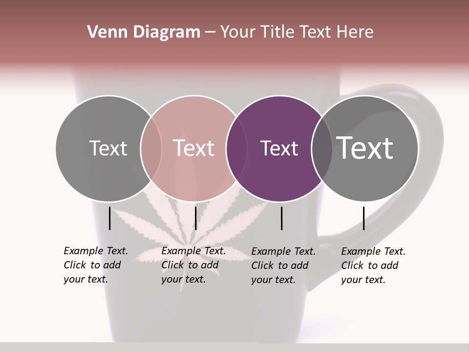 Cigarette Mug Cup PowerPoint Template