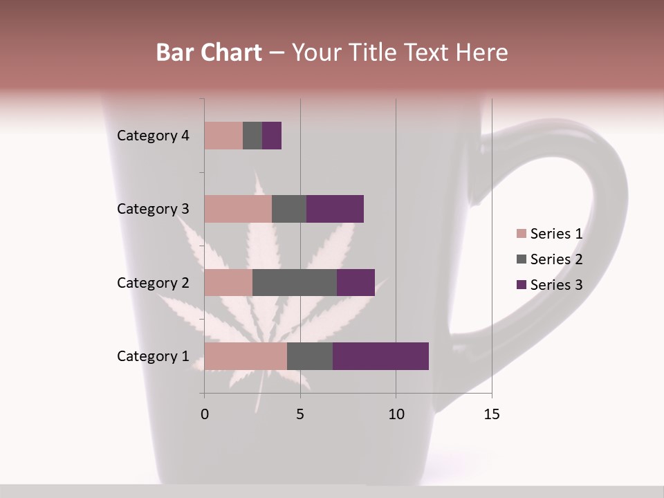 Cigarette Mug Cup PowerPoint Template