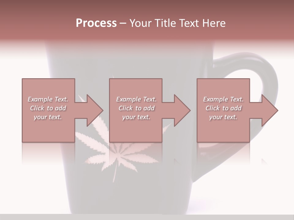 Cigarette Mug Cup PowerPoint Template