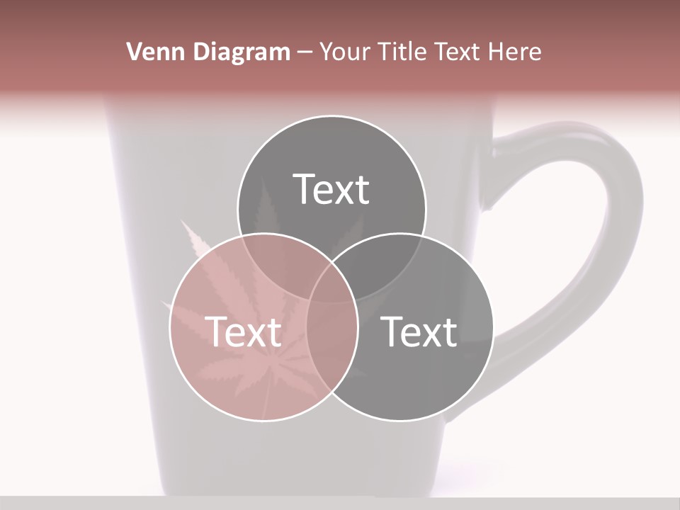 Cigarette Mug Cup PowerPoint Template